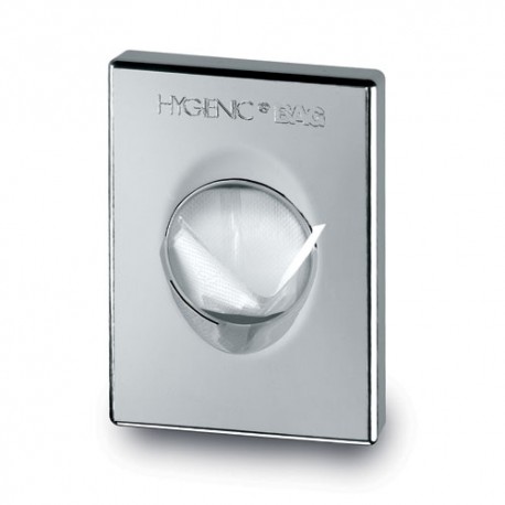 Hygienebeutelspender aus ABS, Chrom
