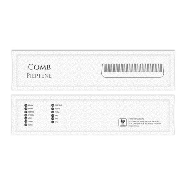 Kamm in Steinpulverpapier 02
