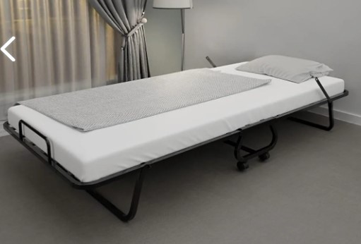 Klappbett mit Matratze 80x185x10cm 2