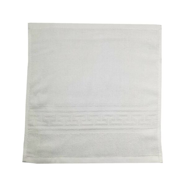 Frotteehandtuch 30×30 mit griechischem Muster 2