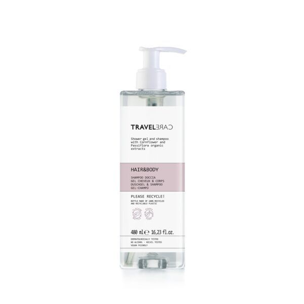 Shampoo und Duschgel 480 ml, Travel Care