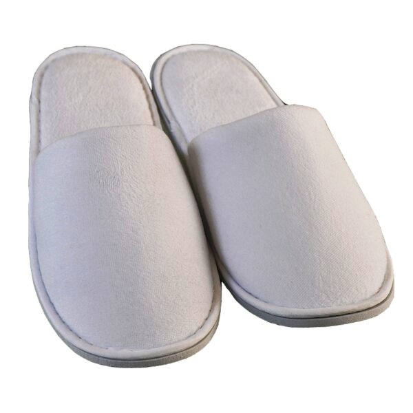 Hotelschuhe aus Velours - Bild 3
