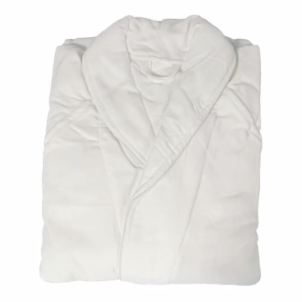 Veloursbademantel L-XL (100% Baumwolle)